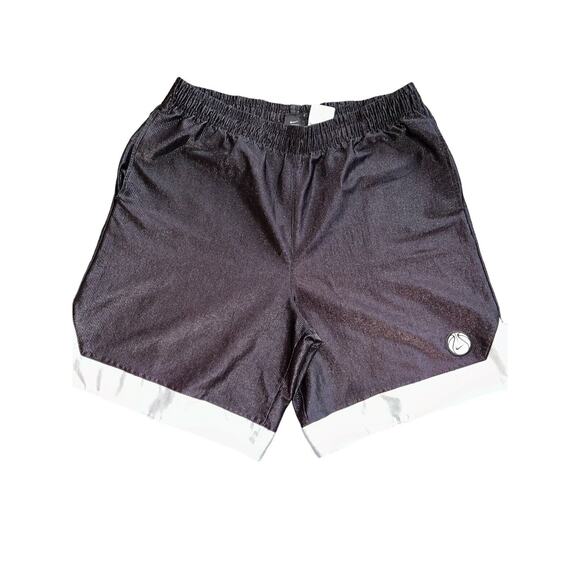 Nike Shorts Mens 2XL XXL Black Basketball Drawstring Pockets Athletic Gym - Picture 1 of 8